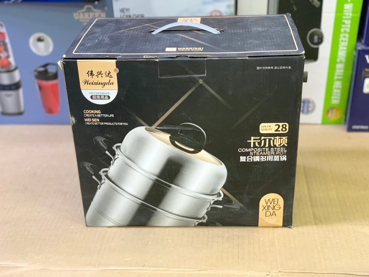 Stainless Steel Steamer pot 28cm