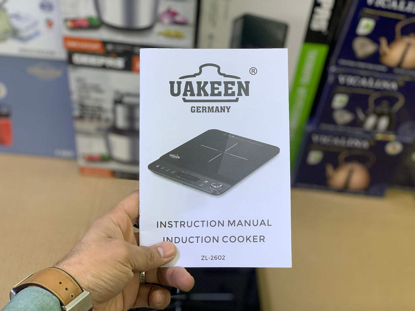 Uakeen Germany Brand Induction Stove 2000 watt | Model 2602