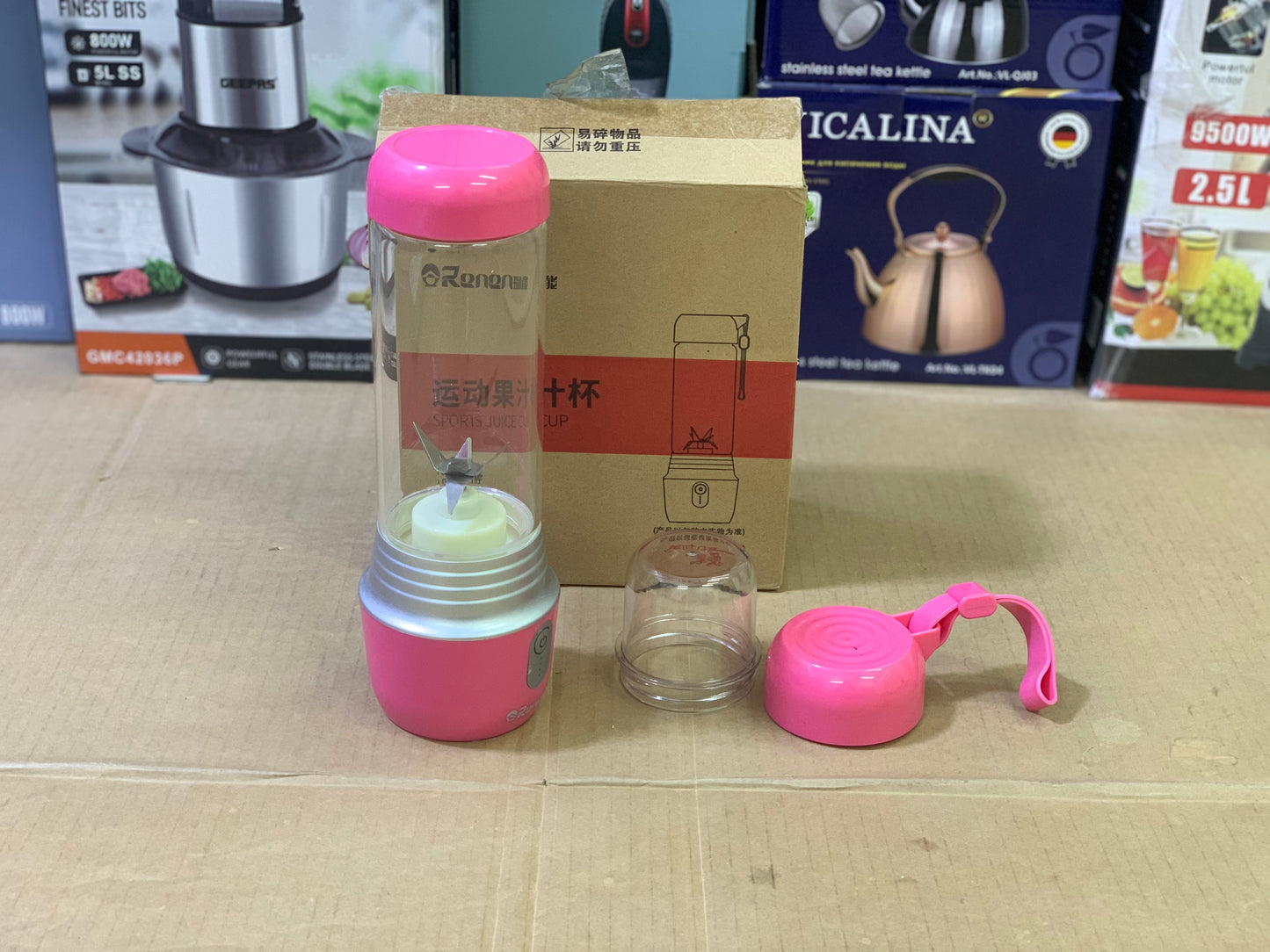 Mini Portable Blender Stainless Steel blades