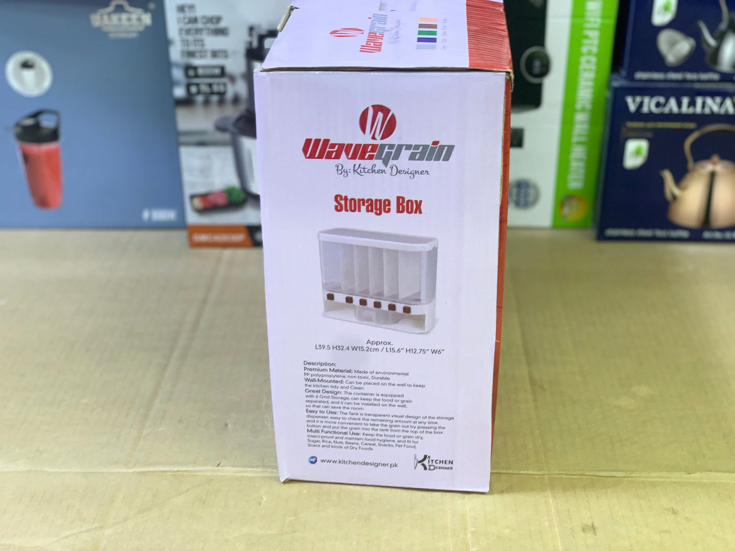 Wavegrain Storage Box Or Storage Organizer