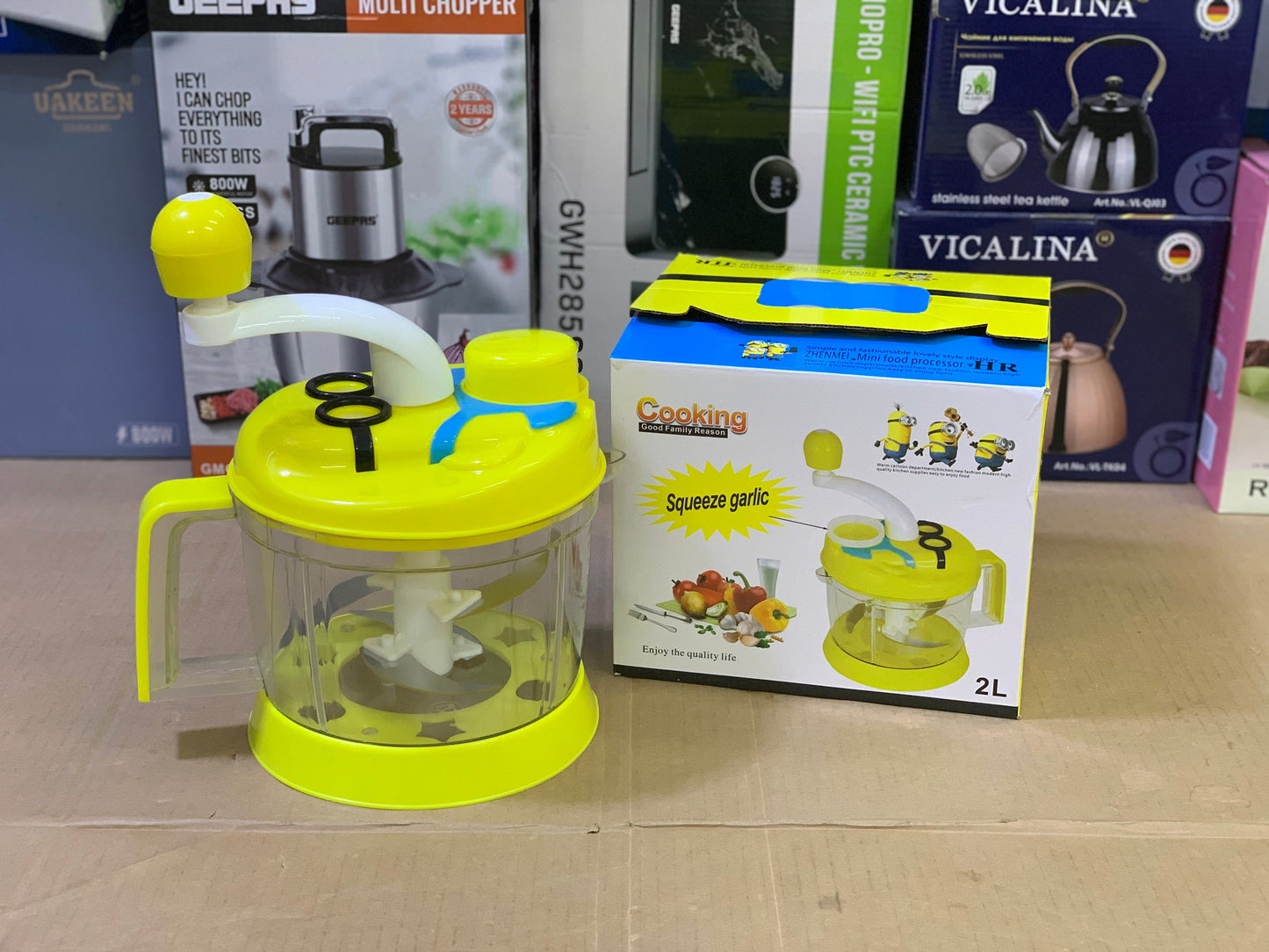 Manual Vegetable cutter and Juice extractor