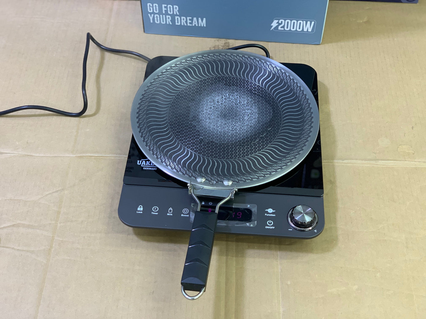 Uakeen Germany Brand Induction Stove 2000 watt | Model 2602