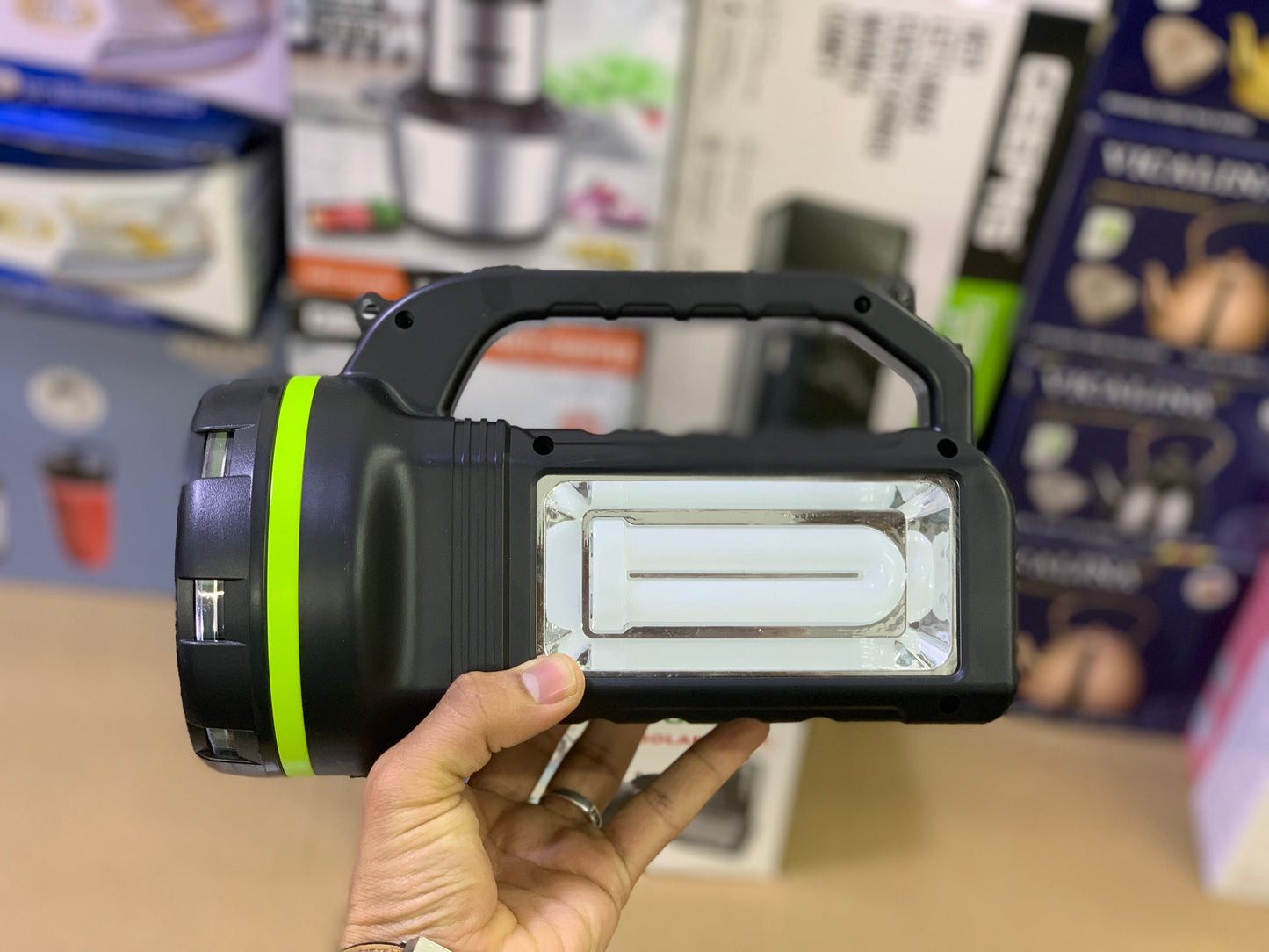Solar lighting system with 3 Detachable light & mp3 Speaker | Model CL-13