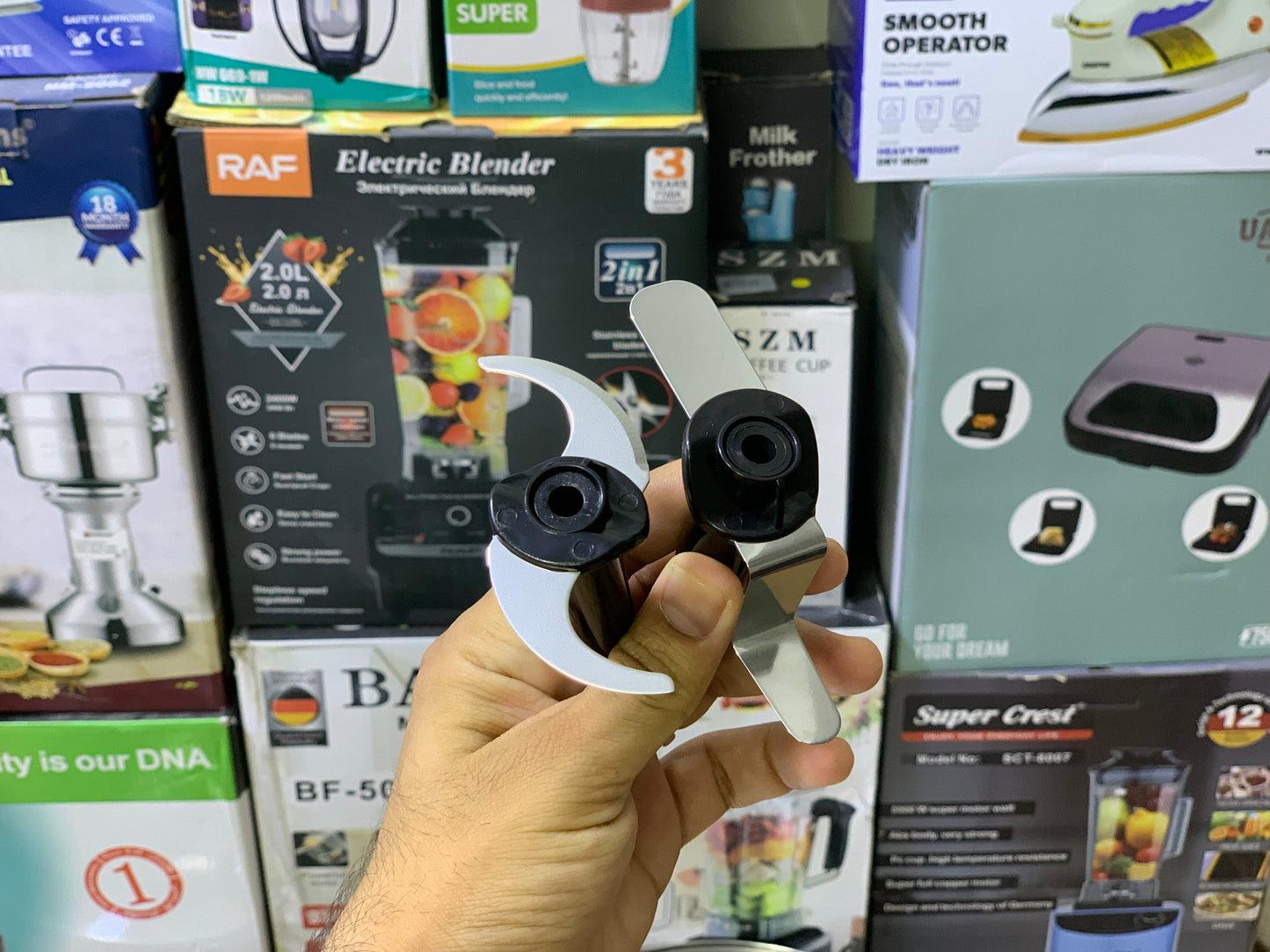 Linkchef 5in1 Hand Blender , Mixer and Chopper 500 watt and Stainless Steel