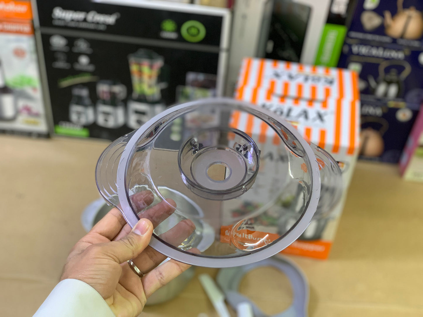 Kolax brand 5L Food chopper 1000 watt stainless steel double blades