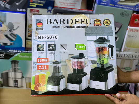 Bardefu 6 in 1 Juicer | BF-5070 | Stainless Steel Blades Full Copper Motor
