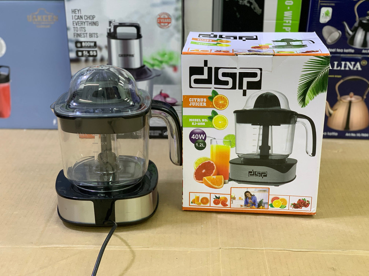 DSP brand Citrus Juicer 1.2L 40 Watt