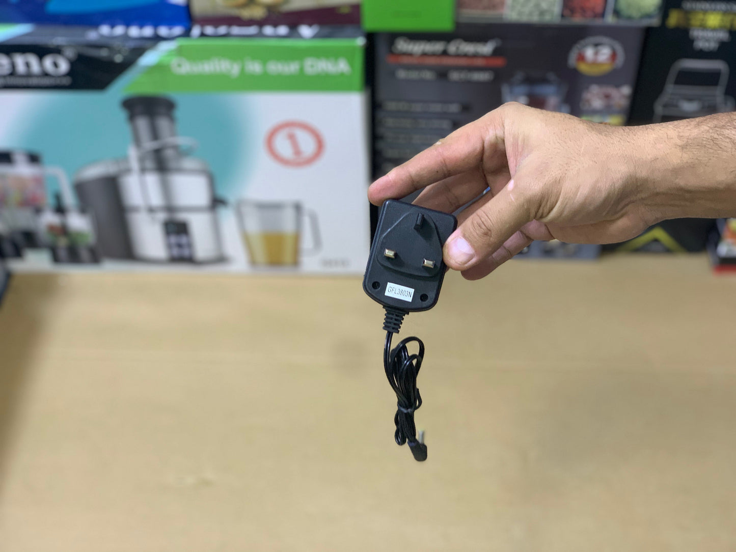 Geepas Brand LED Flashlight  Rechargeable 4Hrs Battery working time| Model :G3803N