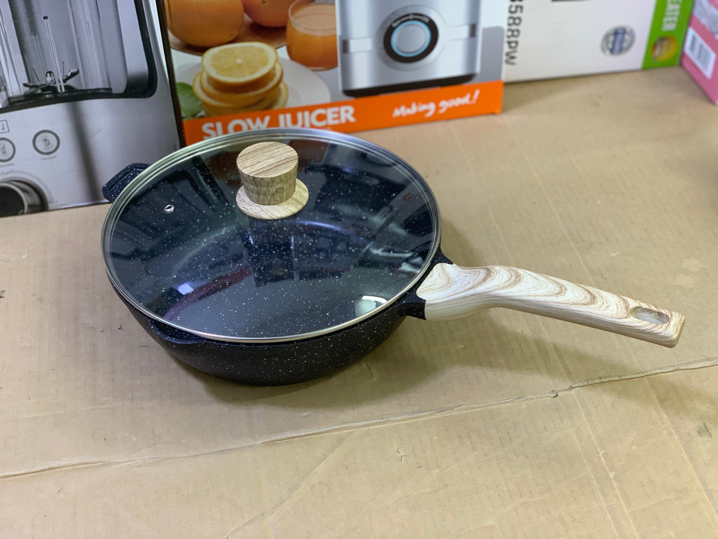 16 Pieces Granite coating Cookware set