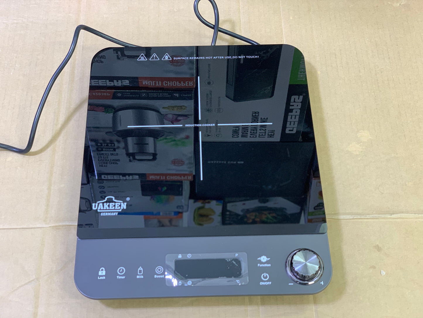 Uakeen Germany Brand Induction Stove 2000 watt | Model 2602
