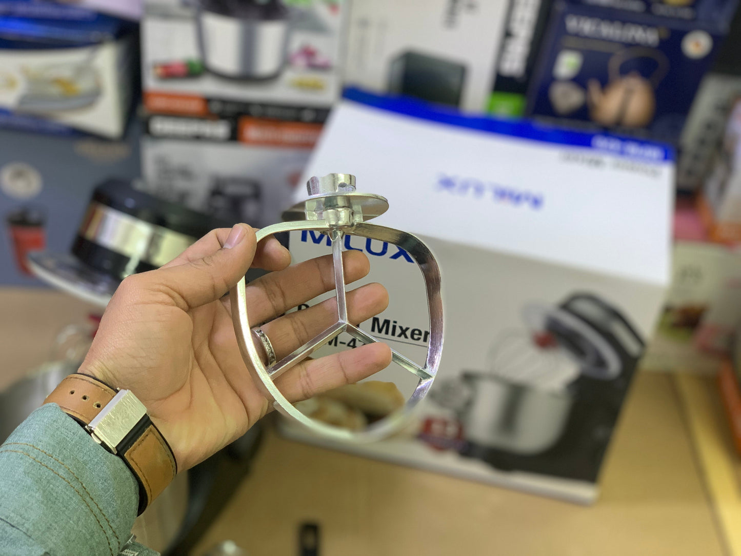 Milux brand Stand Mixer 550 watt | Atta Machine