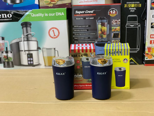 Kolax Germany Multifunctional coffee and Spice Grinder 50g capacity and 300 watt 801504 | Stainless Steel blade