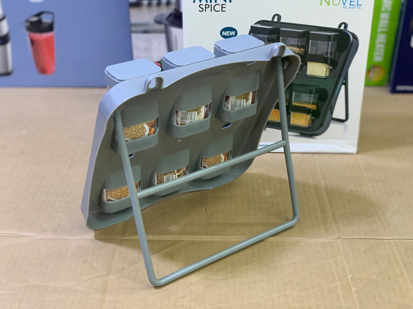 Novel Plastic Mini Spice Storage Portable For All Kind if spice