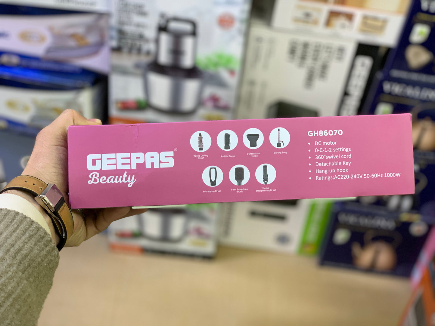 Geepas brand Hair styler Grooming kit | Model:GH86070