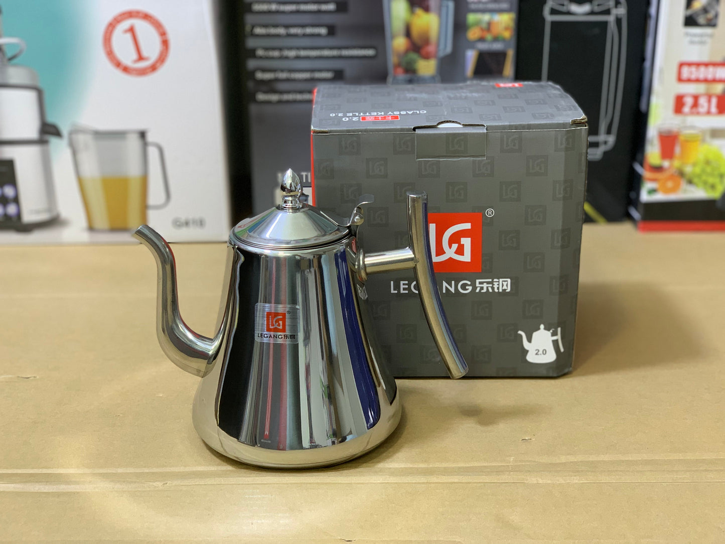 Legang Brand Stainless Steel Classy Tea Kettle