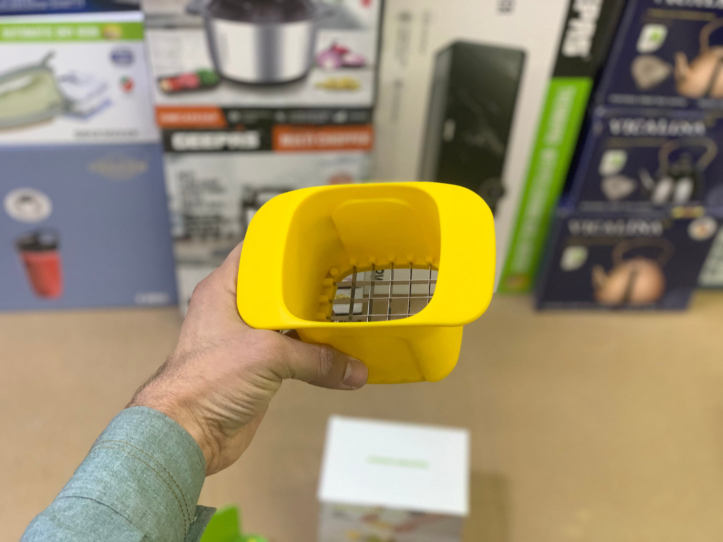Vegetables and meat chopper Stainless steel blades