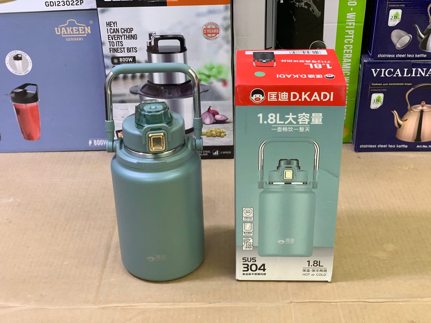 D.Kadi Brand Vacuum or Water Bottle sus 304 Cold & Hot