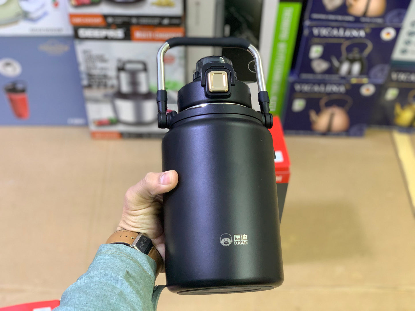 D.Kadi Brand Vacuum or Water Bottle sus 304 Cold & Hot