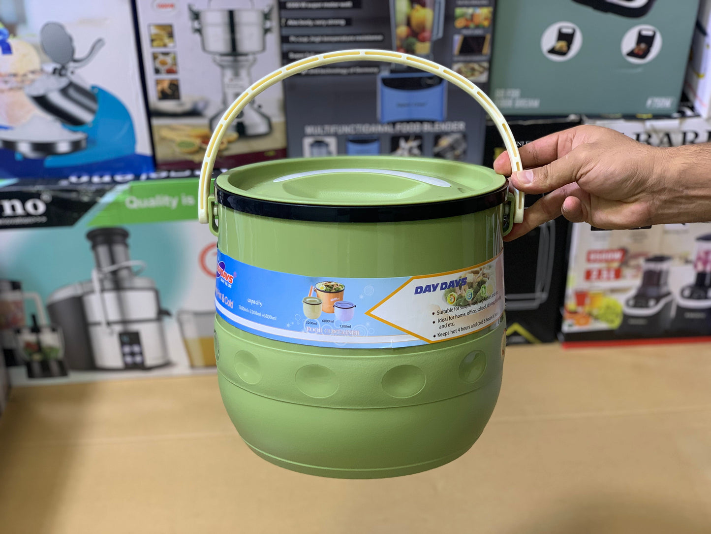 Food Containers | Lunch Box | 1.3L , 3.2L and 6.8L Stainless Steel