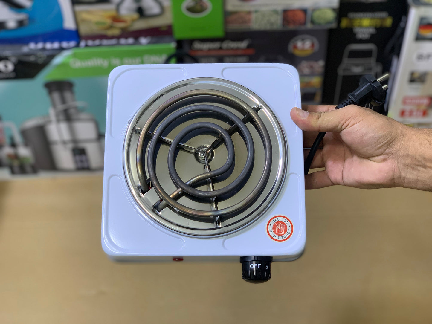 Raf Brand Portable Electric  Stove 1000 watt power consumption