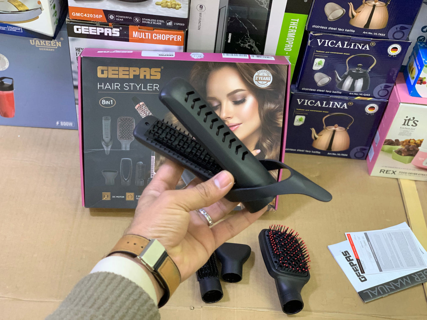 Geepas brand Hair styler Grooming kit | Model:GH86070