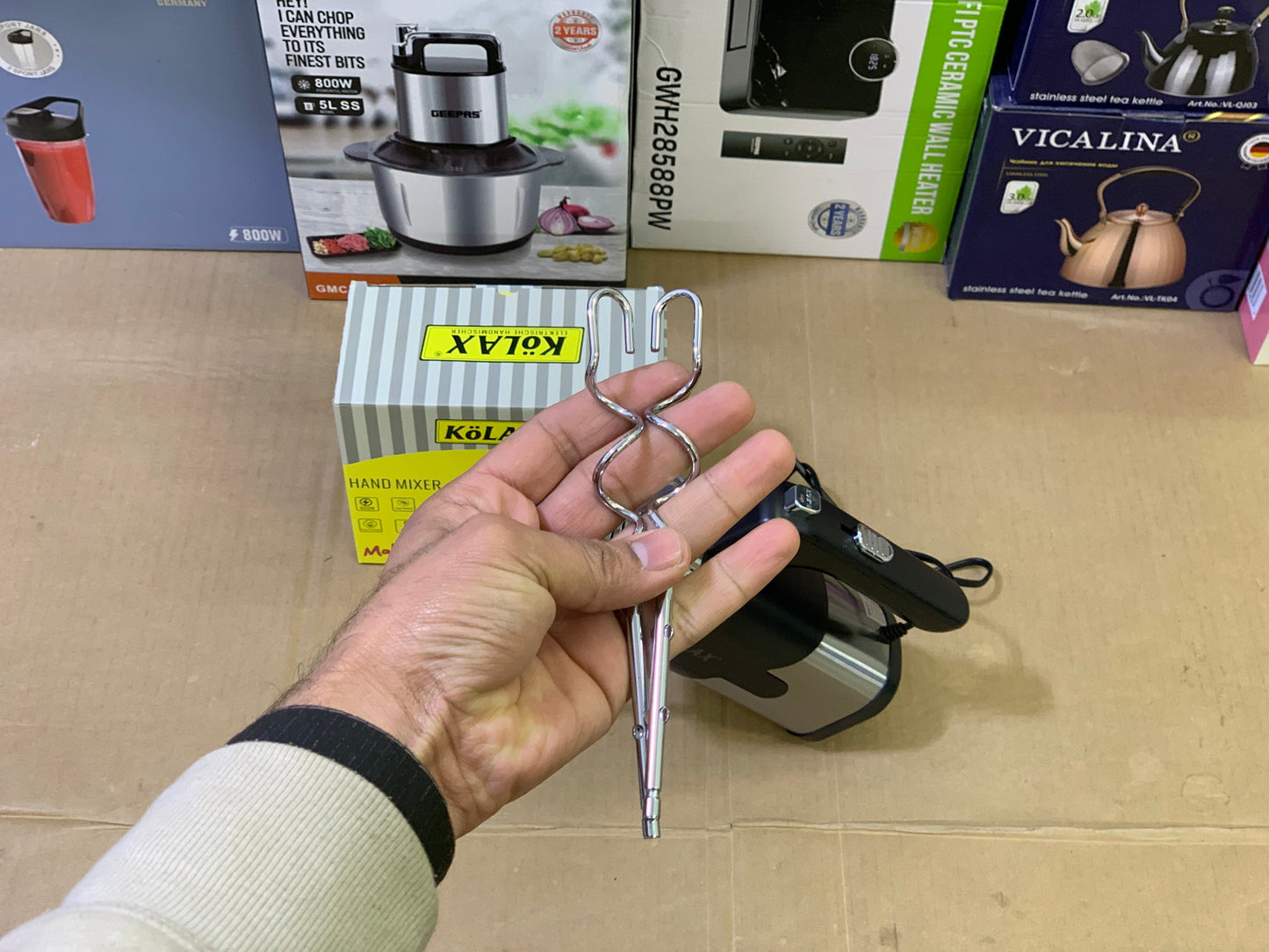 Kolax brand Hand mixer 600 watt | Mode:802713