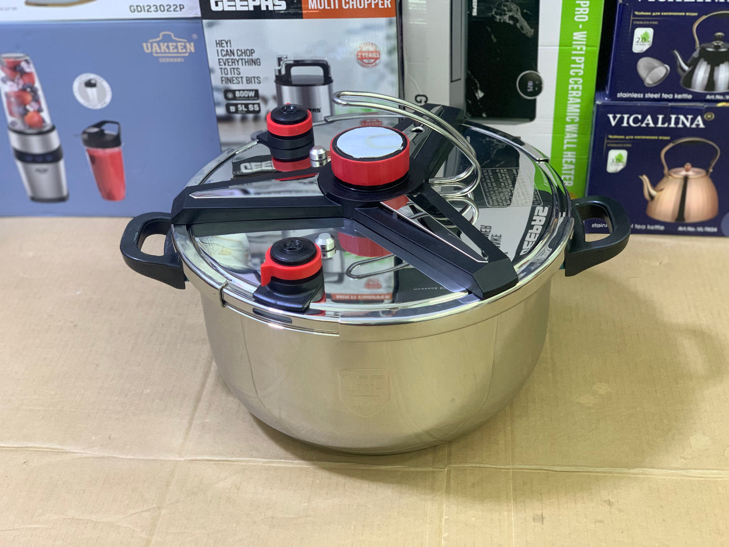 Pressure Cooker 20L Easy Lock and Unlock Stainless Steel