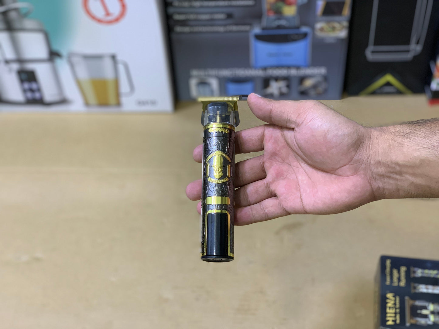 Hiena Faster Charging Hair and Beard Clipper |Hair Clipper 3 Hours Time