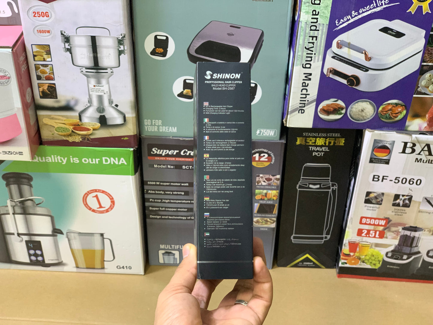 Shinon  Professional Hair and Beard Clipper with type C cable | Model SH-2587