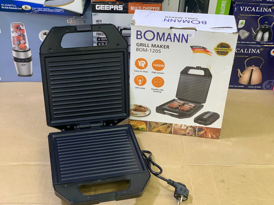 Bomaan Germany brand grill maker pure nonstick plates | Model : 1205