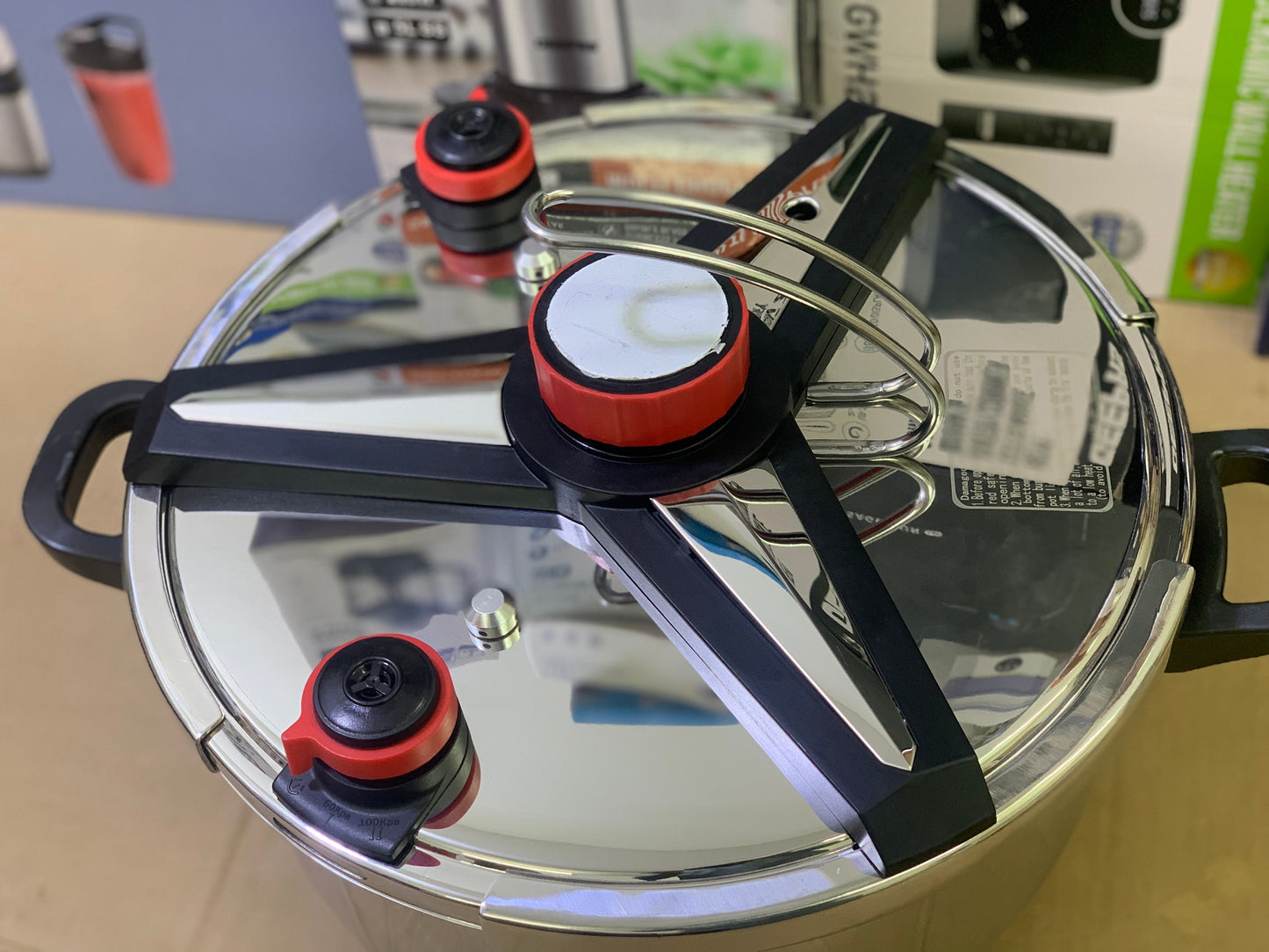 Pressure Cooker 20L Easy Lock and Unlock Stainless Steel