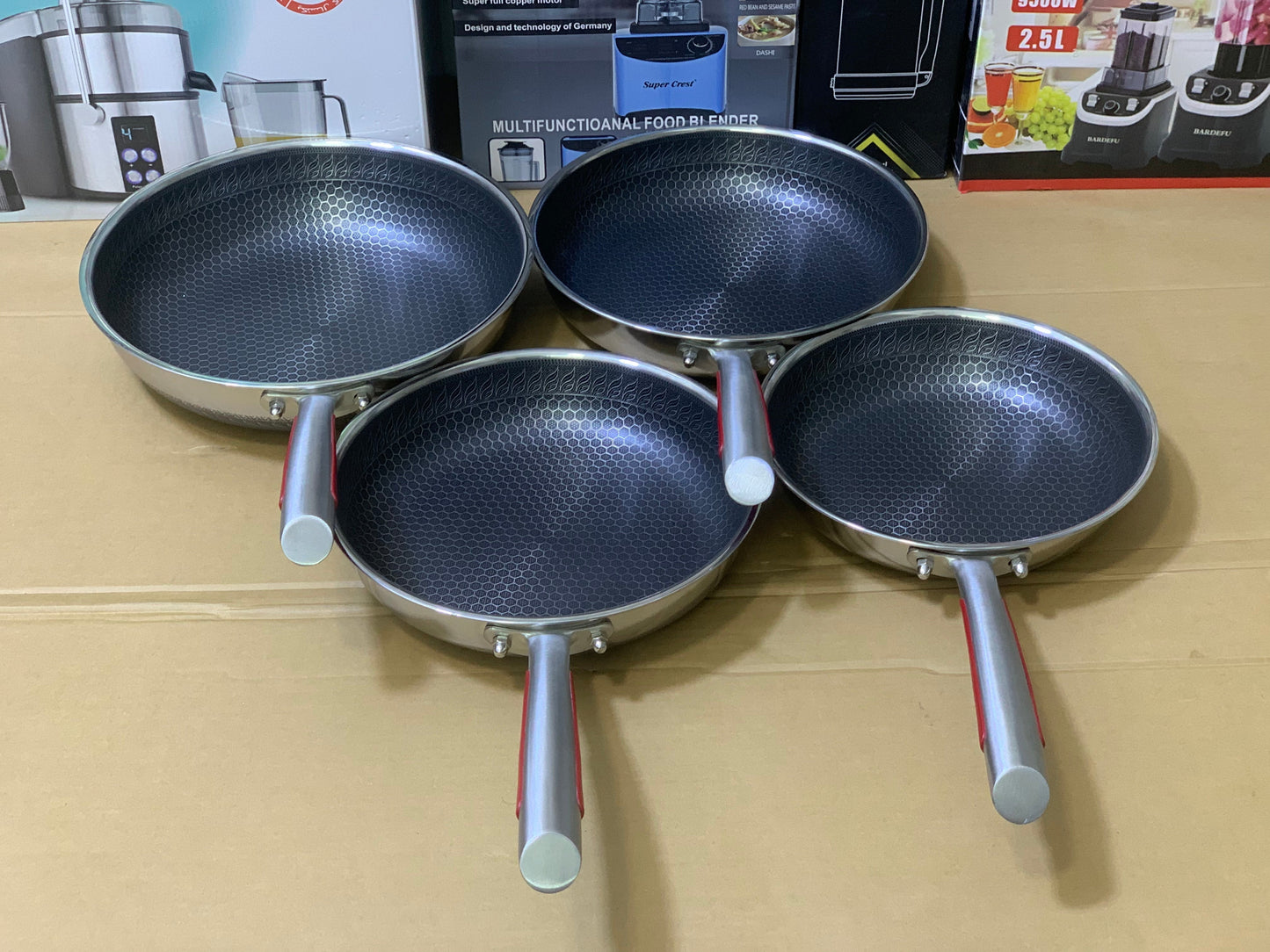Laser Coating Honeycomb pattern without Lid