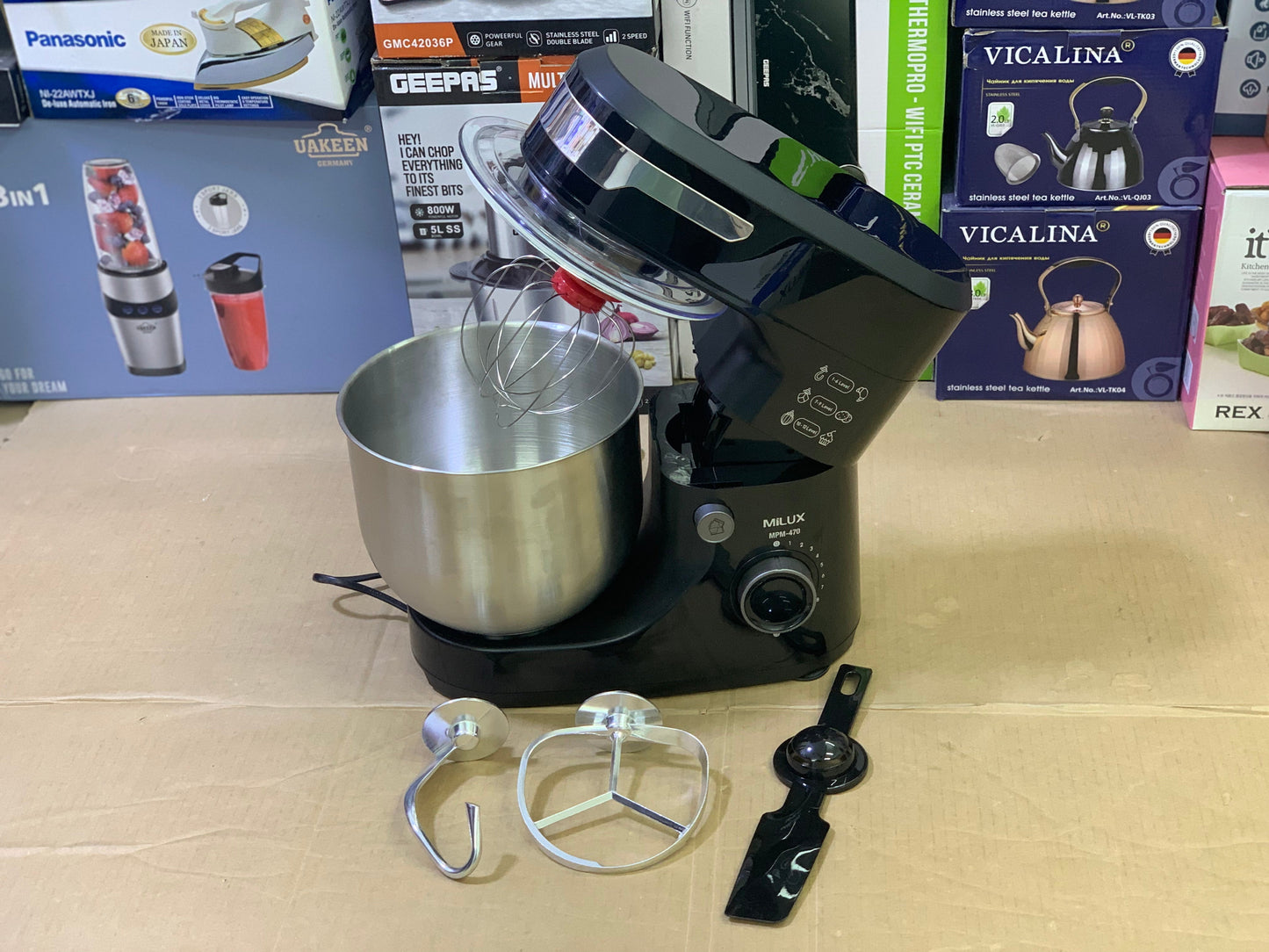 Milux brand Stand Mixer 550 watt | Atta Machine