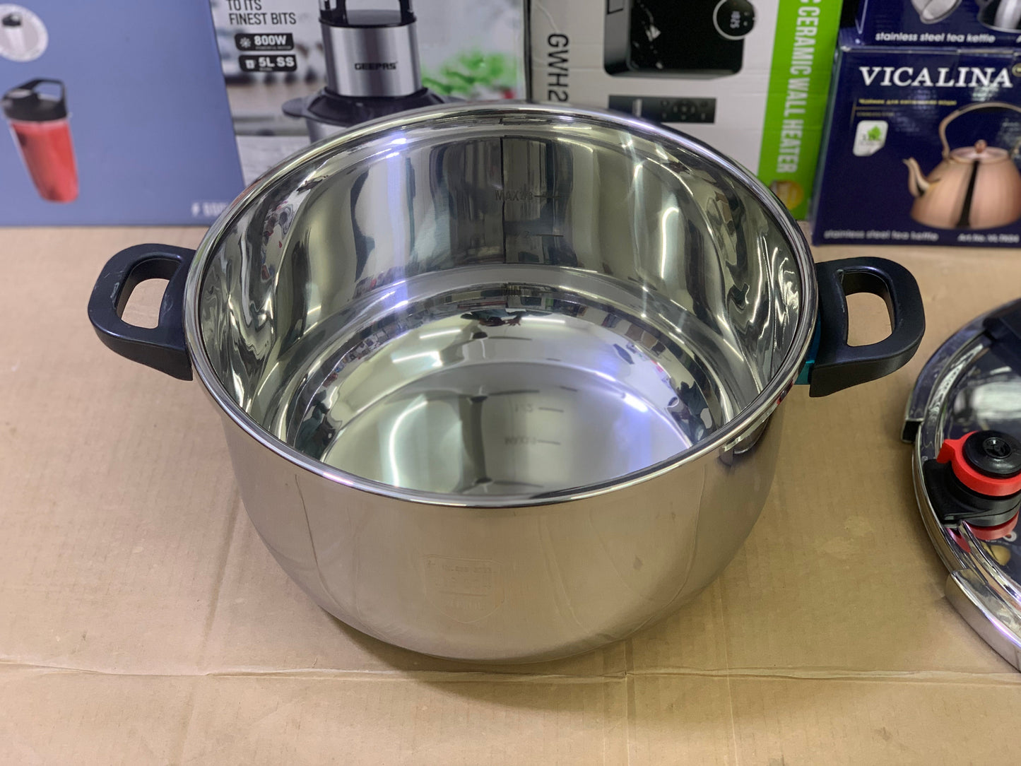 Pressure Cooker 20L Easy Lock and Unlock Stainless Steel