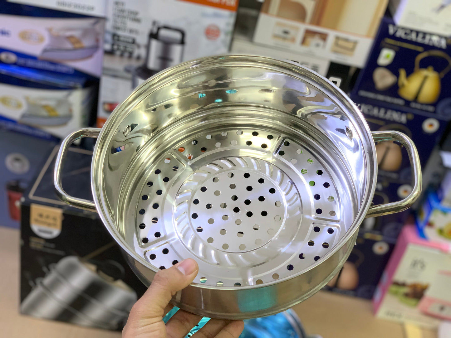 Stainless Steel Steamer pot 28cm