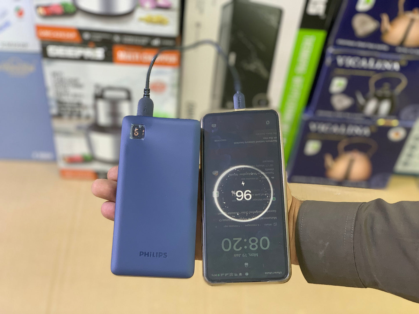 Philips Brand Power Bank 20000 mah