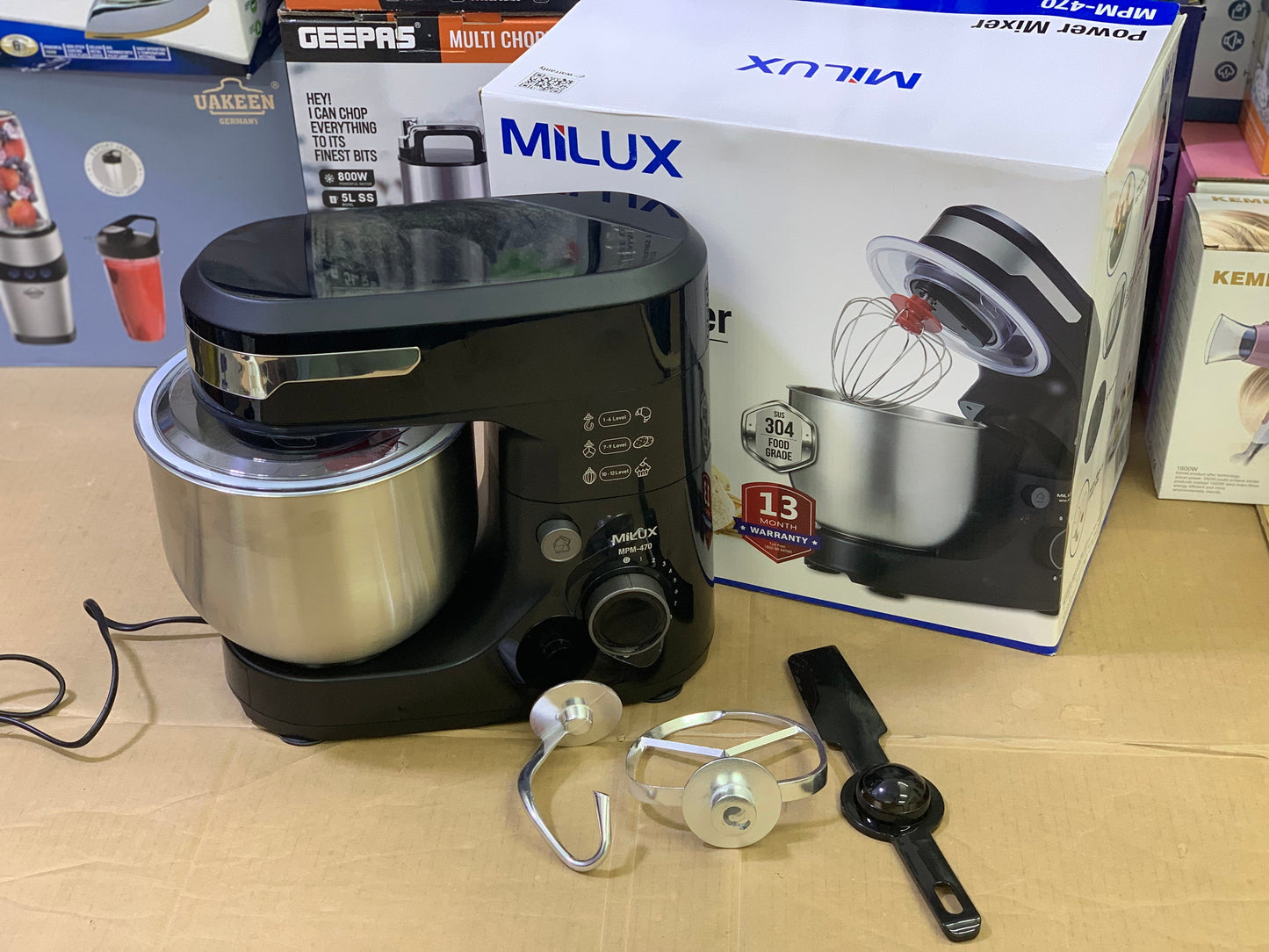 Milux brand Stand Mixer 550 watt | Atta Machine