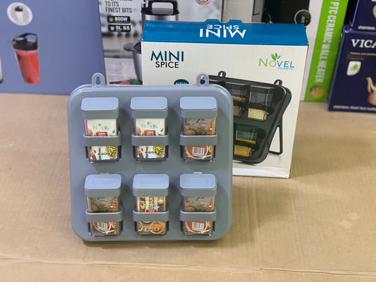Novel Plastic Mini Spice Storage Portable For All Kind if spice