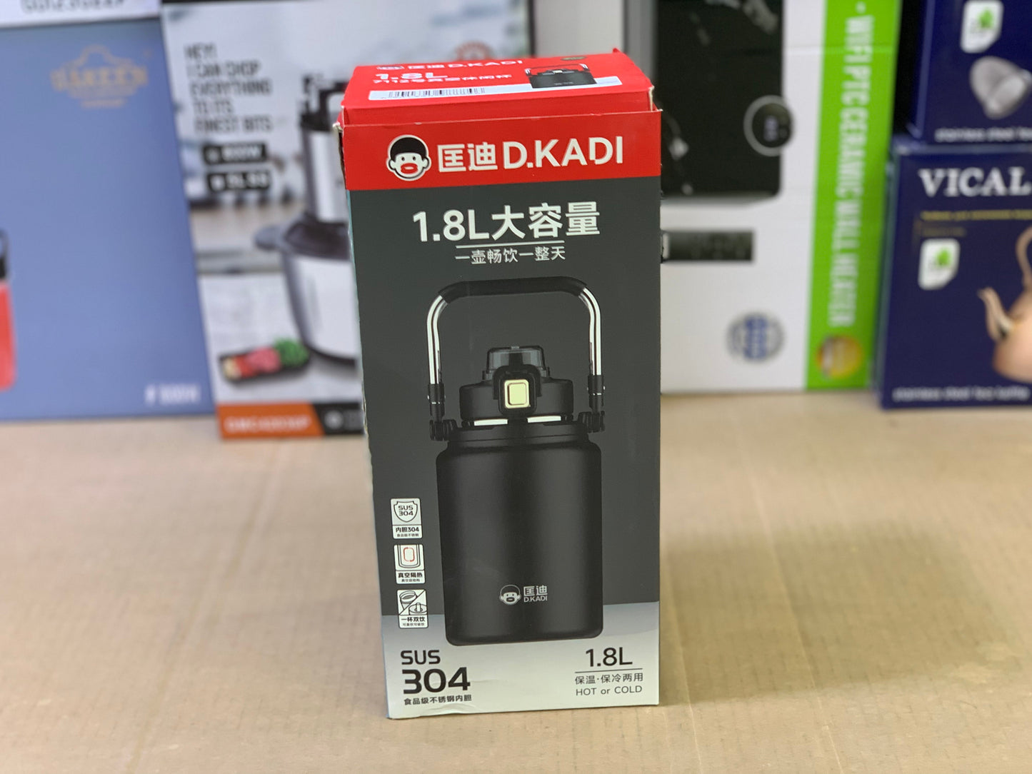 D.Kadi Brand Vacuum or Water Bottle sus 304 Cold & Hot