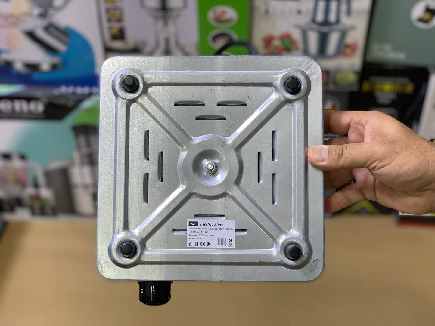 Raf Brand Portable Electric  Stove 1000 watt power consumption