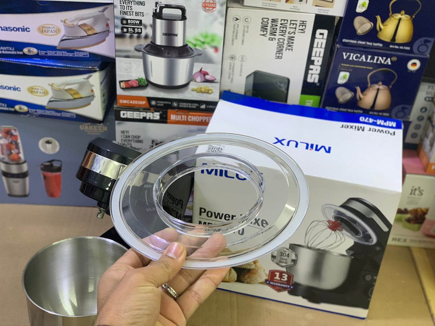 Milux brand Stand Mixer 550 watt | Atta Machine