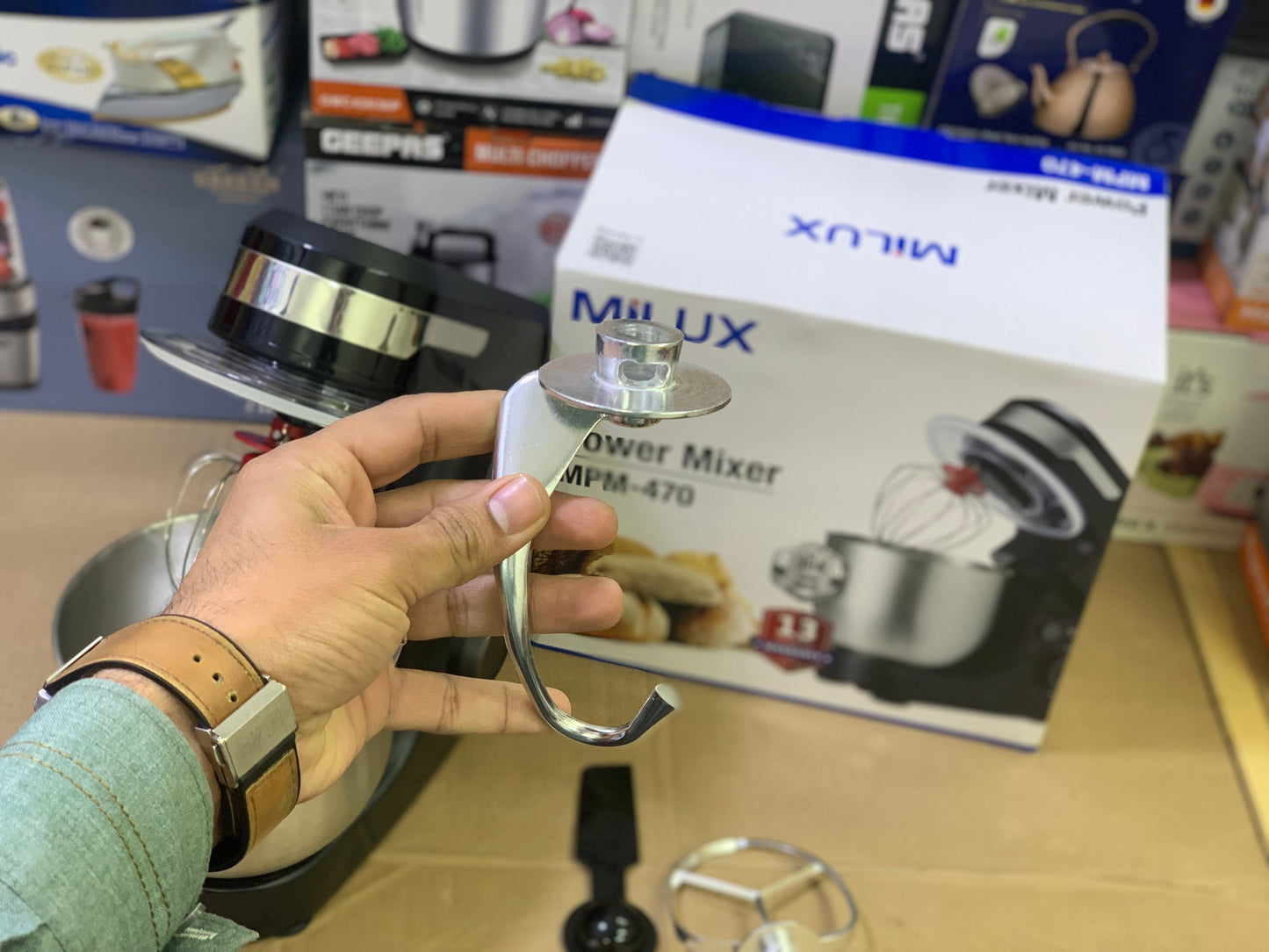 Milux brand Stand Mixer 550 watt | Atta Machine