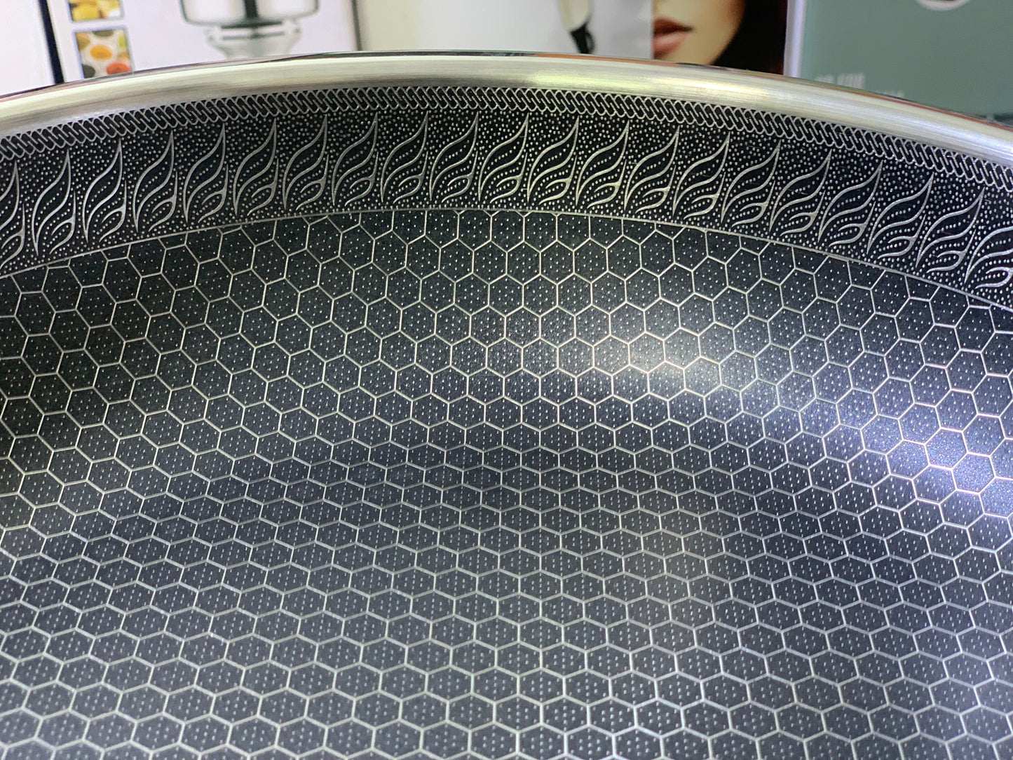 Laser Coating Honeycomb pattern without Lid