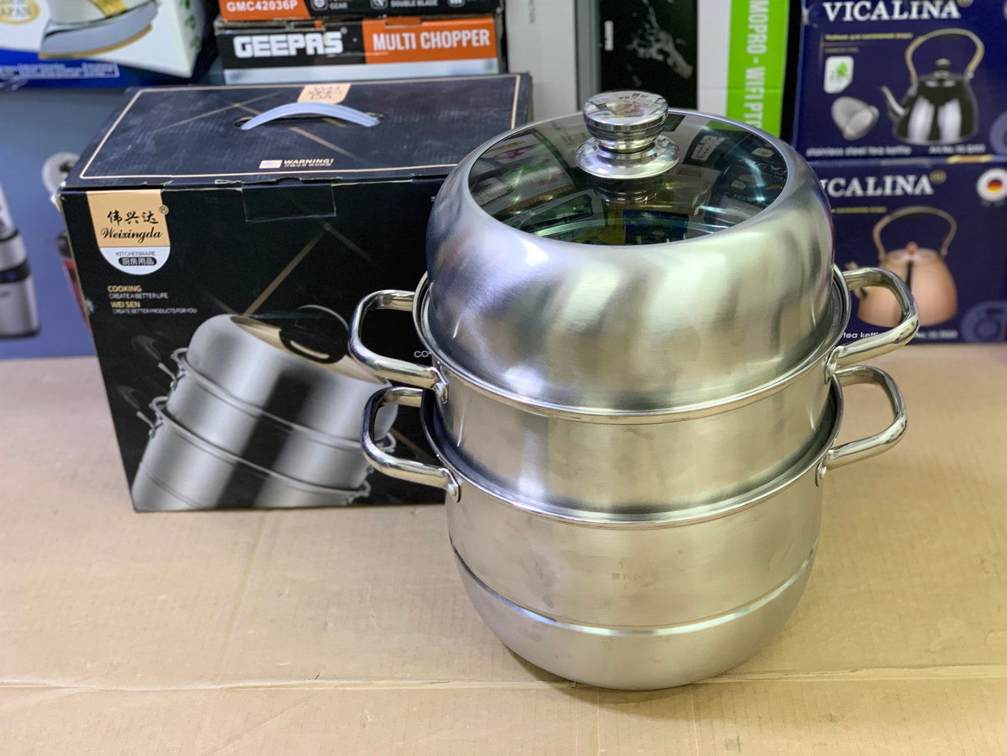 Stainless Steel Steamer pot 28cm