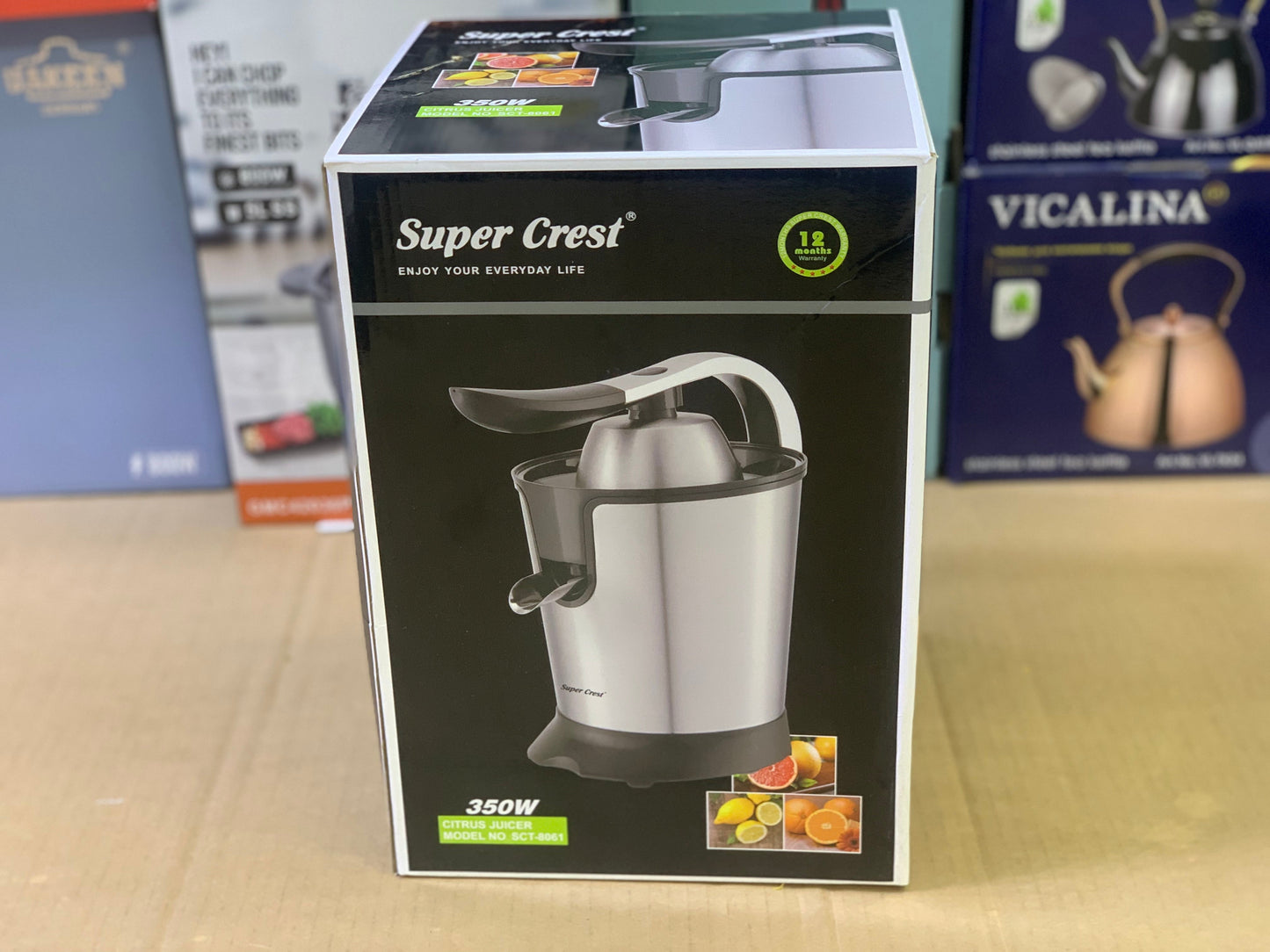 Super crest brand Citrus juicer 350 watt