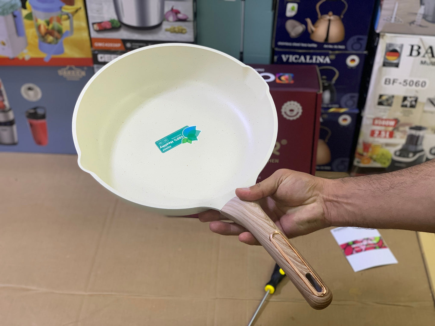 Donnor Brand 28cm Granite coating Frypan Pure Nonstick with