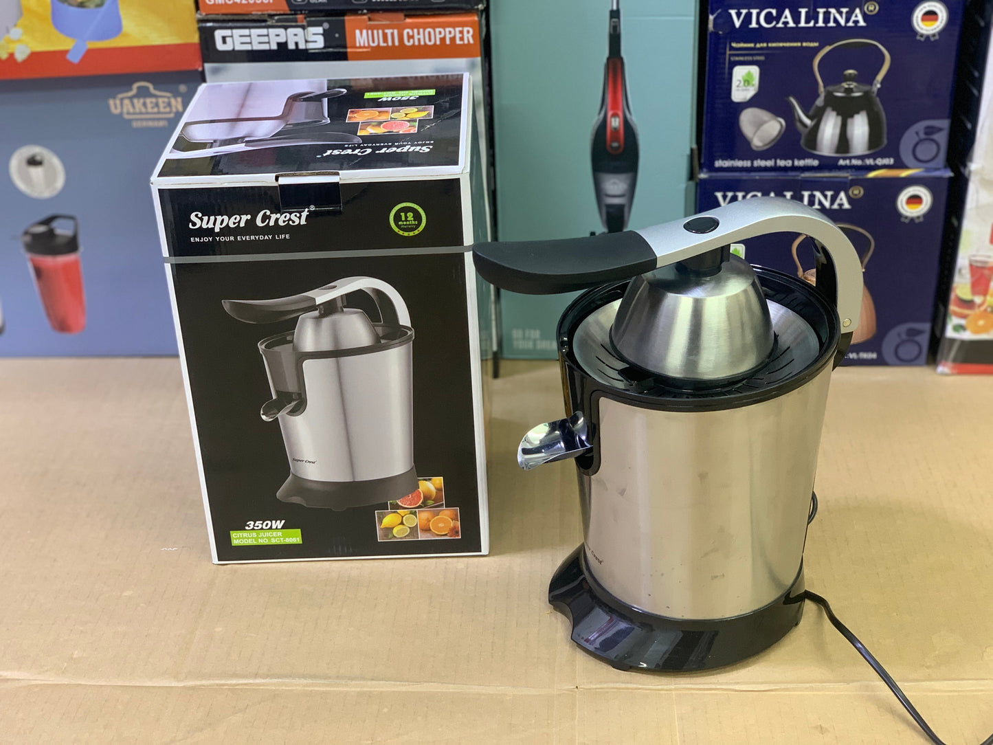 Super crest brand Citrus juicer 350 watt