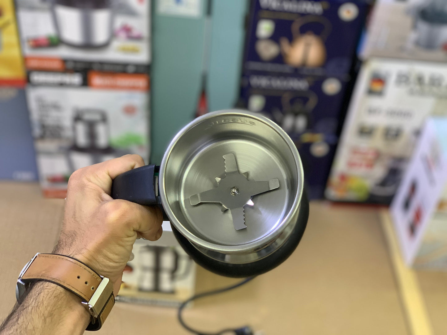 Kenwood Electric Spice grinder and stainless steel blade