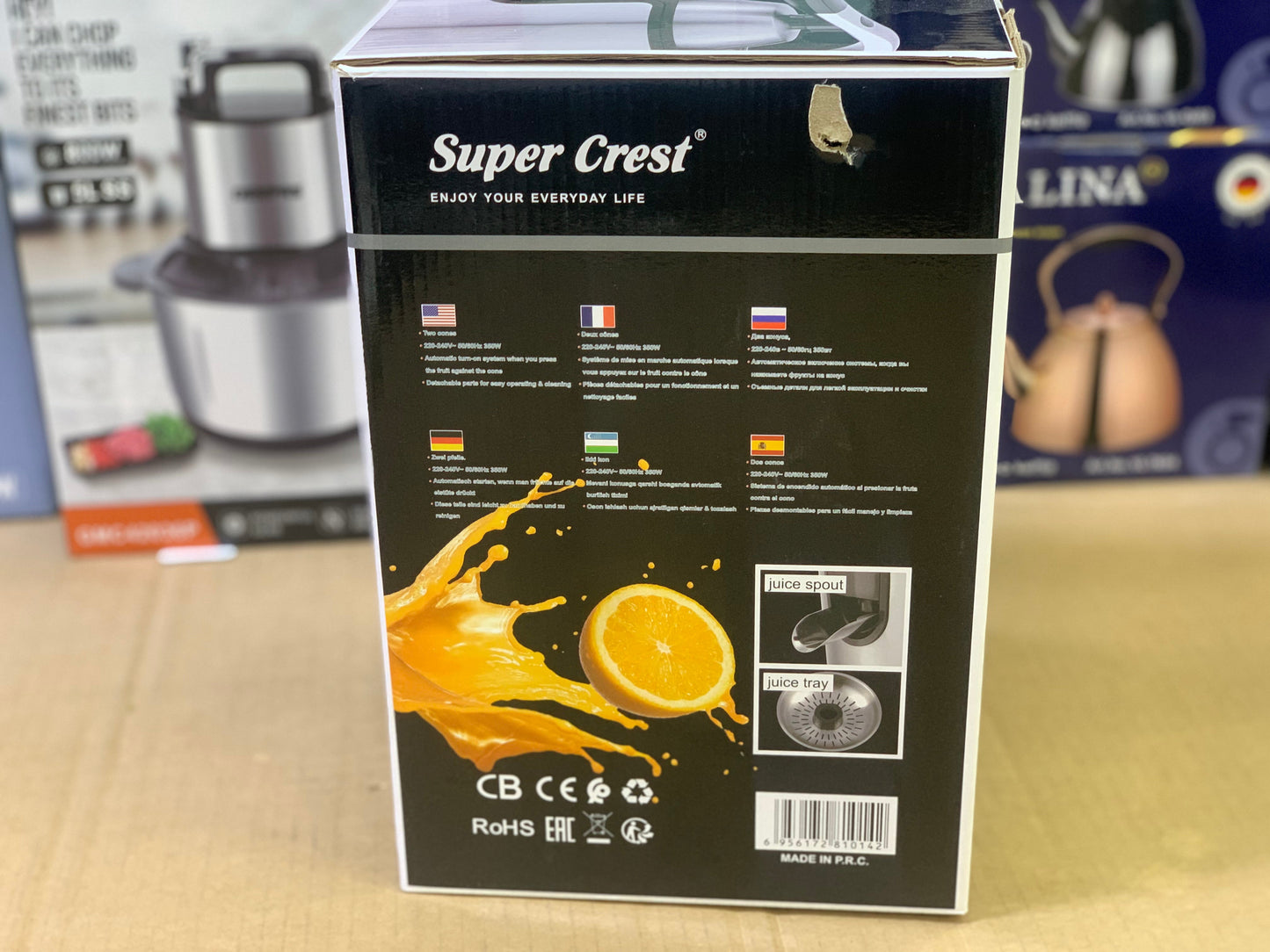 Super crest brand Citrus juicer 350 watt