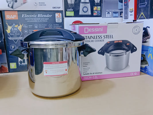 Dessini 12L Pressure Cooker Stainless steel